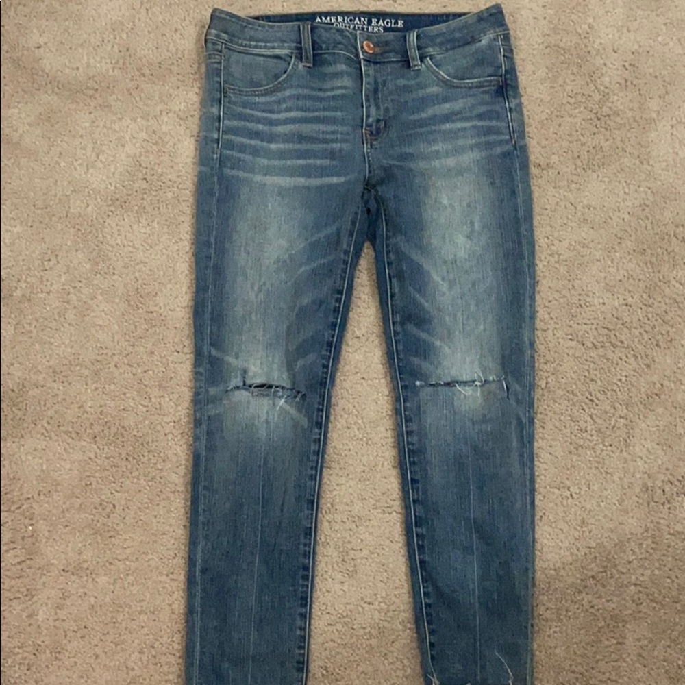 American Eagle skinny jeans size 10 short